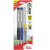 Pentel® Twist-Erase® CLICK Mechanical Pencils, 0.9mm, Hi-Polymer HB Lead, 59% Recycled, Assorted Barrel Colors, Pack Of 2