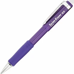 Pentel® Twist-Erase III Mechanical Pencil, #2 Lead, 0.5 mm, Refillable, Violet Barrel