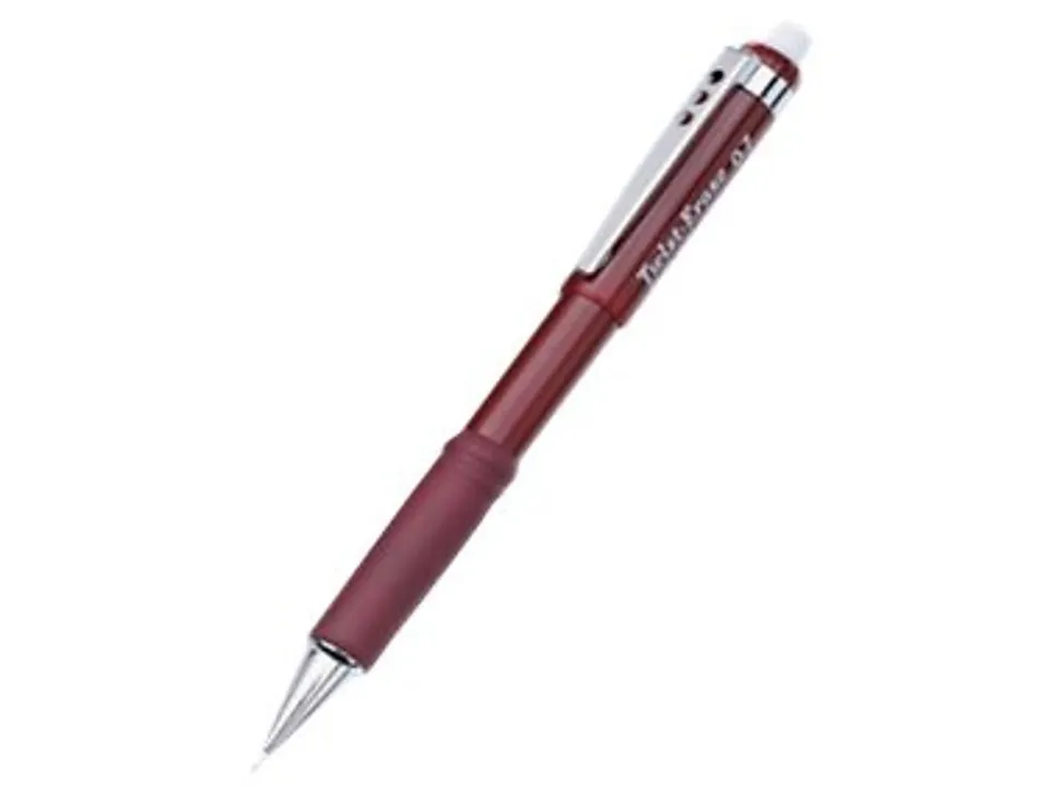 Pentel® Twist-Erase® III Mechanical Pencils, 0.7mm, Assorted Barrel Colors, Pack Of 2 Pencils