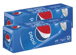 Pepsi, 12 Oz Per Can, Case Of 24 Cans