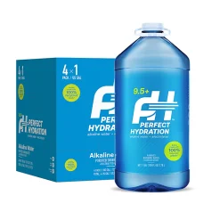 Perfect Hydration 9.5+ pH Alkaline Drinking Water, 1 Gallon, Case Of 4 Jugs