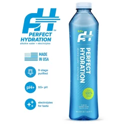 Perfect Hydration 9.5+ pH Alkaline Drinking Water, 1 Liter, Pack Of 12 Bottles