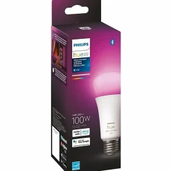 Philips Hue LED Light Bulb - 16 W - 100 W Incandescent Equivalent Wattage - 120 V AC - 1600 lm - A21 Size - 562982