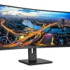 Philips Ultrawide 346B1C 34" WQHD Curved Screen WLED LCD Monitor - 21:9 - Textured Black - 34" Class - 346B1C