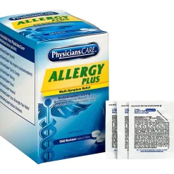 PhysiciansCare Allergy Medication, 2 Per Pack, Box Of 50 Packs