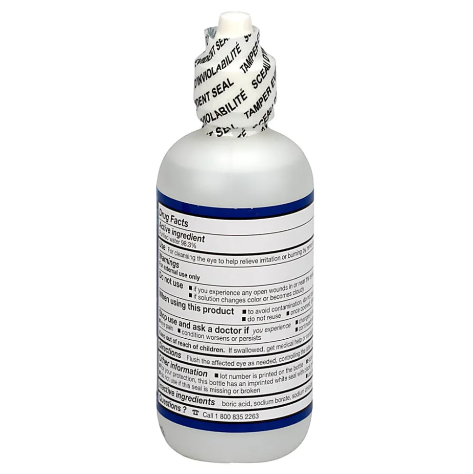 PhysiciansCare Eyewash Solution, 4 Oz, Clear