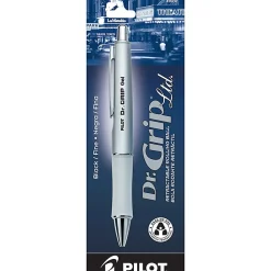 Pilot® Dr. Grip™ LTD Gel Rollerball Pen, Fine Point, 0.7 mm, Assorted Barrels, Black Ink