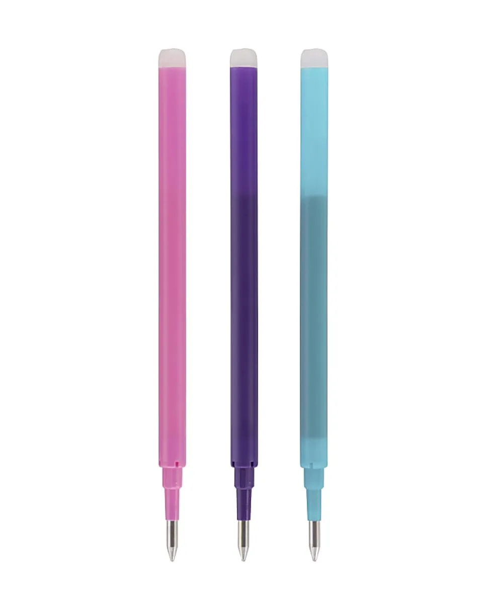 Pilot® FriXion® Erasable Ink Pen Refills, Fine Point, 0.7mm, Assorted Inks, Pack Of 3