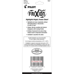 Pilot® FriXion® Light Erasable Highlighters, Chisel Point, Assorted, Pack Of 3 Highlighters