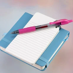 Pilot G2 Gel Pens, Fine Point, 0.7mm, Translucent Barrels, Assorted Inks, Pack Of 10 Pens