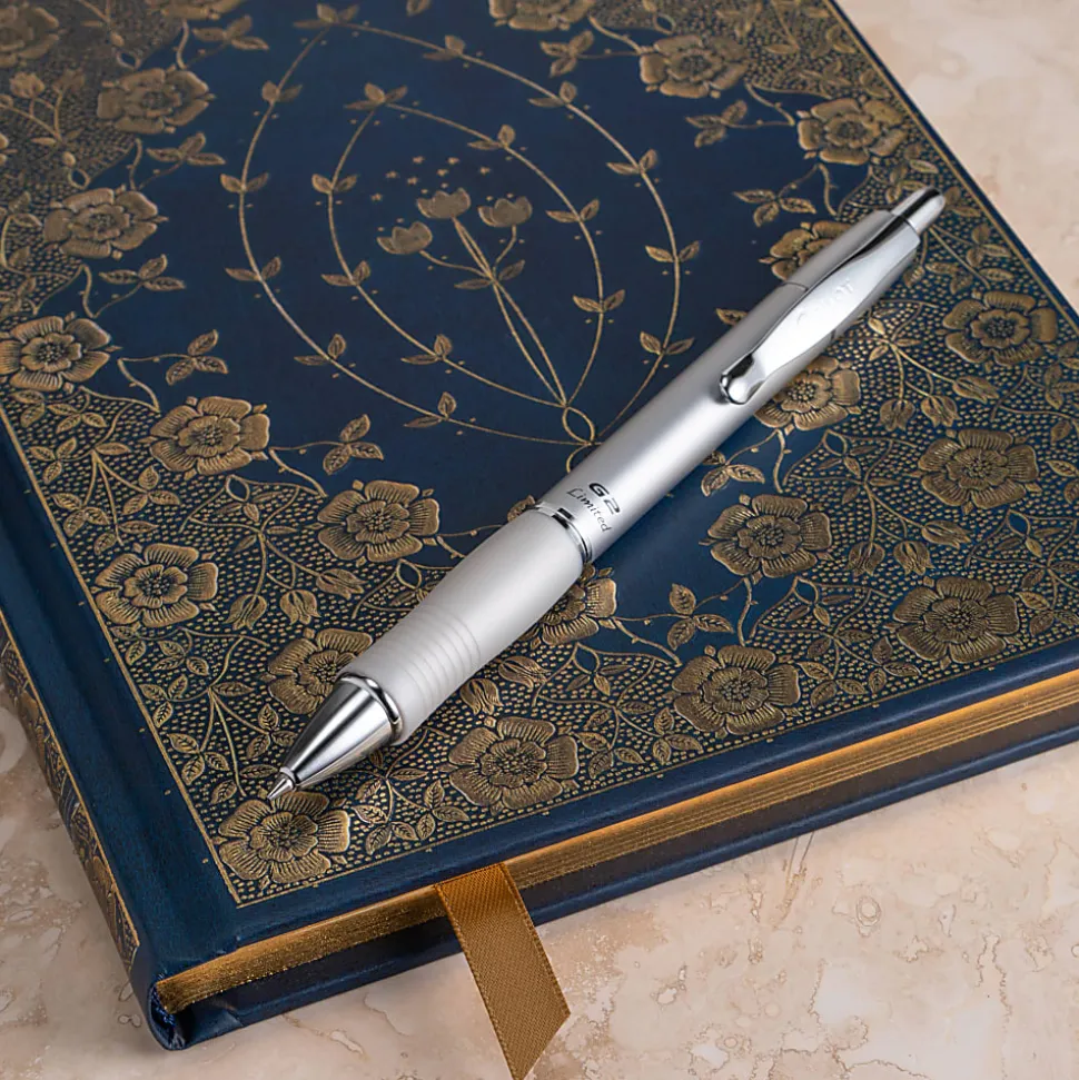 Pilot G2 Limited Premium Metal Gel Pen, Fine Point, 0.7 mm, Assorted Barrel Color, Black Ink