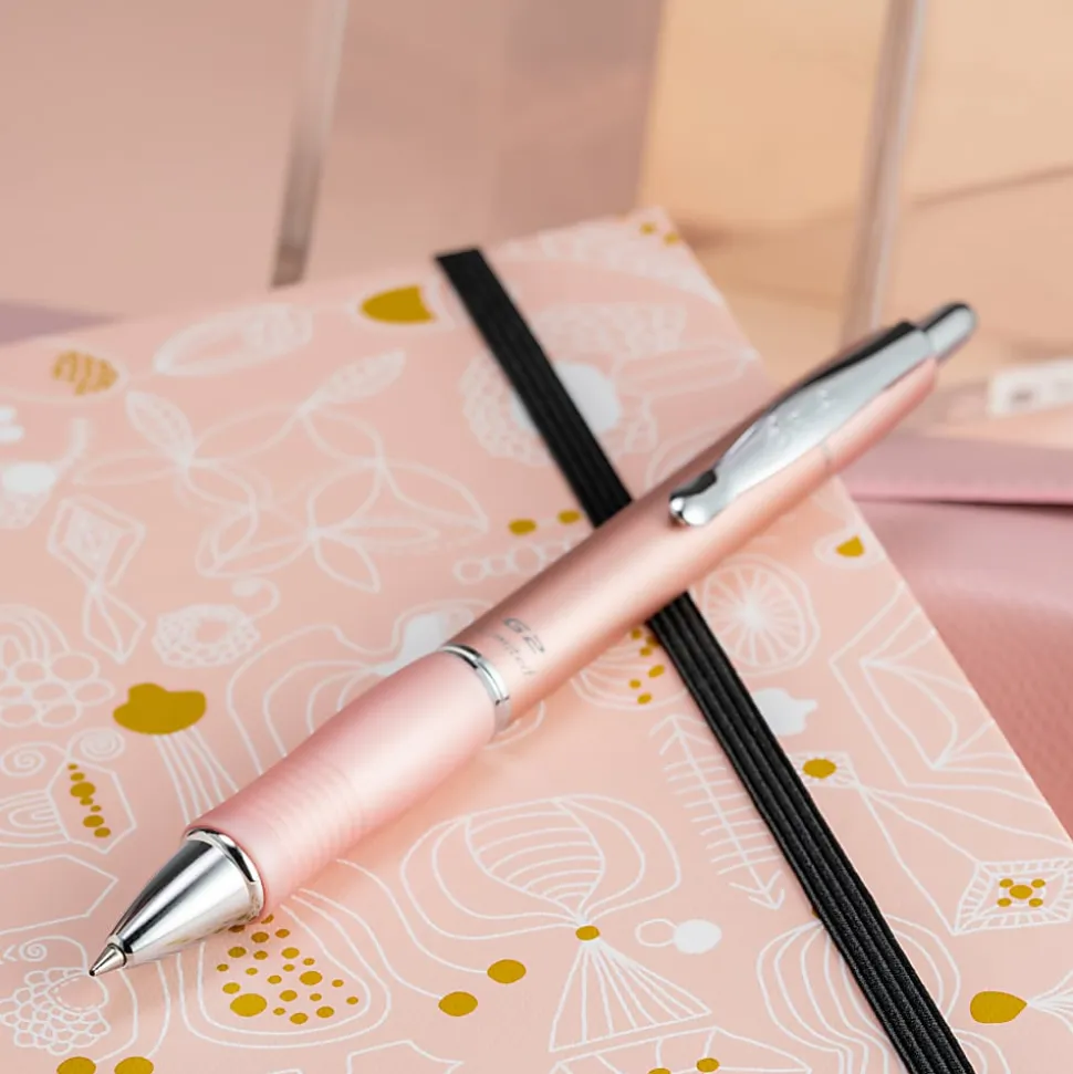 Pilot G2 Limited Premium Metal Gel Pen, Fine Point, 0.7 mm, Assorted Barrel Color, Black Ink