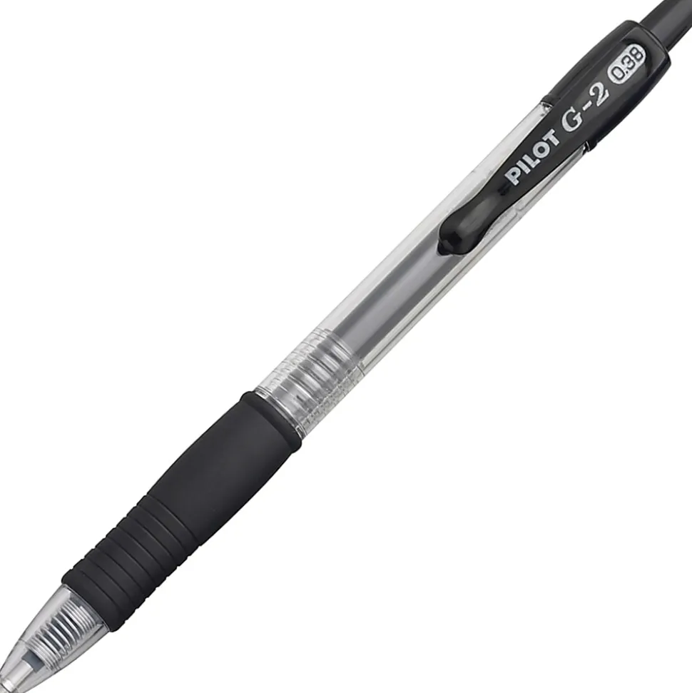 Pilot G2 Premium Gel Roller Retractable Pens - Ultra Fine Pen Point - 0.38 mm Pen Point Size - Refillable - 31277BD
