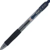 Pilot G2 Retractable Gel Pens, Pack Of 12, Fine Point, 1.0 mm, Clear Barrel, Blue Ink