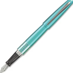 Pilot® MR Retro Fountain Pen, Fine Point, Turquoise Dots Barrel, Black Ink