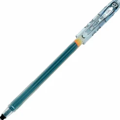 Pilot® Neo-Gel Rollerball Pens, Fine Point, 0.7 mm, Clear Barrel, Black Ink, Pack Of 12