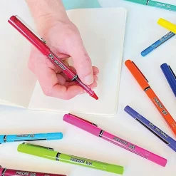 Pilot® Precise⢠V5 Liquid Ink Rollerball Pens, Extra Fine Point, 0.5 mm, Assorted Barrels, Assorted Ink Colors, Pack Of 7