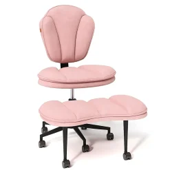 Pinmoco Cloud-Lounge Ergonomic Office Chair, Pink, Total Qty 1
