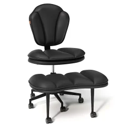 Pinmoco Cloud-Lounge Ergonomic Office Chair, Black, Total Qty 1