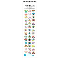 Pipsticks Decorative Stickers, 2" x 8", Brilliant Butterflies
