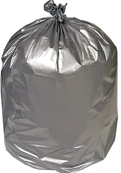 Pitt Plastics  LL Can Liner, 39X56, 1.55Mil, Silver, 50/Case