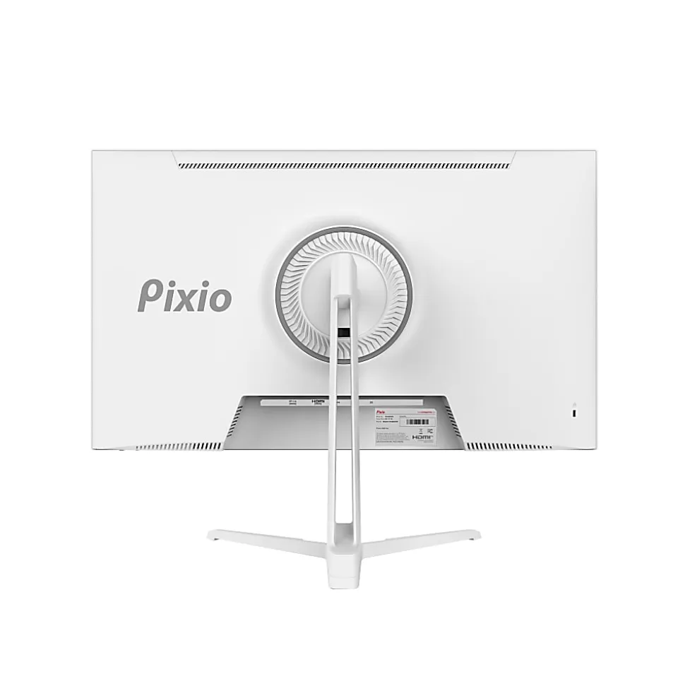 Pixio PX248 Wave 24" FHD LCD Gaming Monitor, FreeSync, White