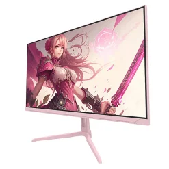 Pixio PX248 Wave 24" FHD LCD Gaming Monitor, FreeSync, Pink