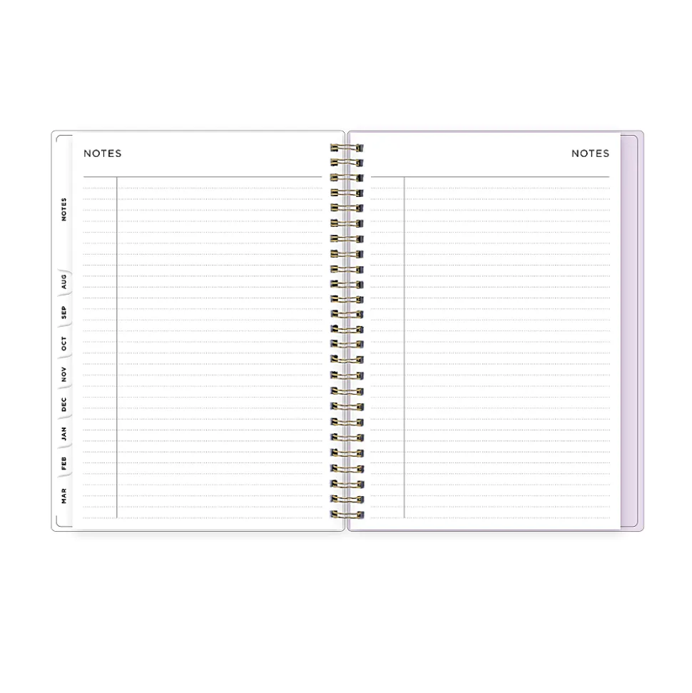 Planner Notes AG Squiggle Stripe Neutral 5.875x8.625 AY26–27