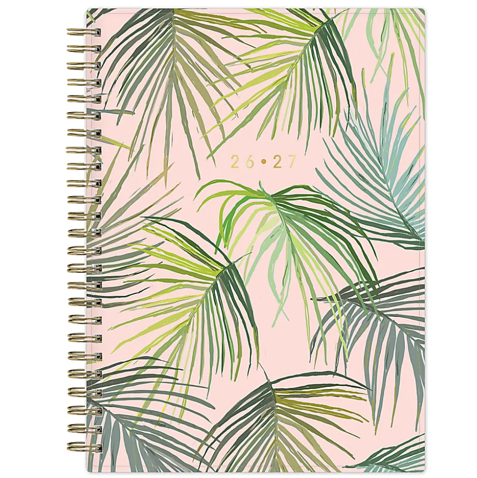 Planner Notes AM-AJ Palm Leaves 5.875x8.625 AY26–27