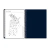 Planner Notes BS Enterprise Solid Navy 5.875x8.625 AY25–26