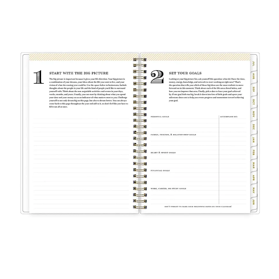 Planner Notes DD Climbing Floral Mint 5.875x8.625 AY26–27