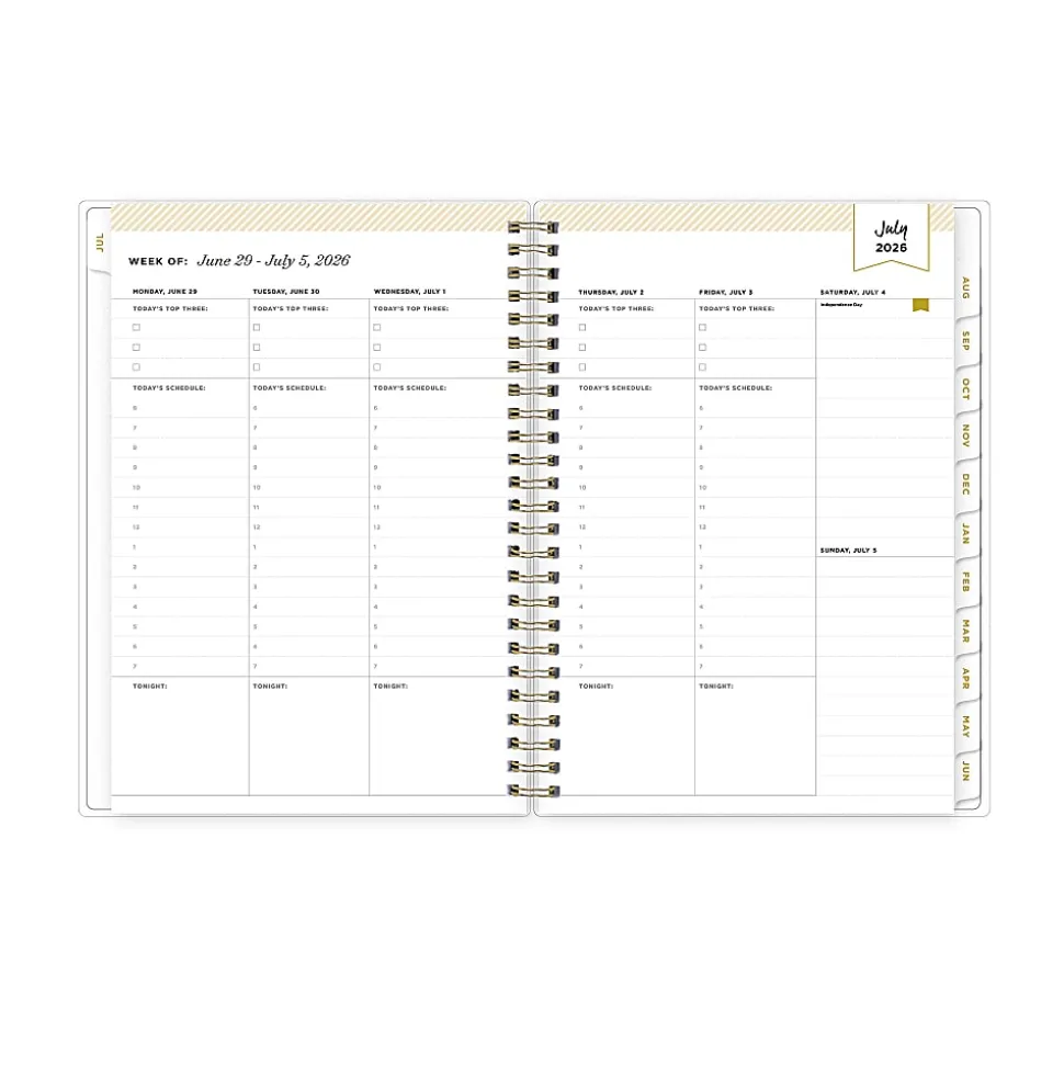Planner Notes DD Climbing Floral Mint 5.875x8.625 AY26–27