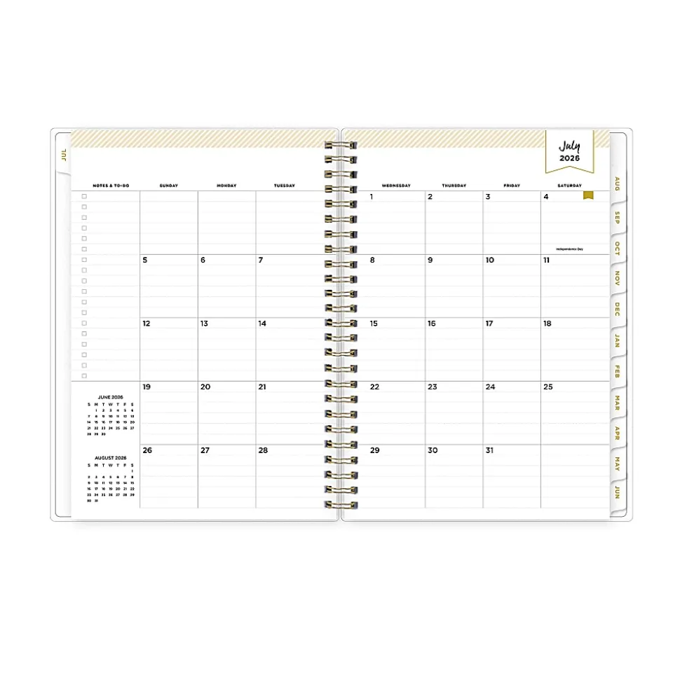 Planner Notes DD Climbing Floral Mint 5.875x8.625 AY26–27
