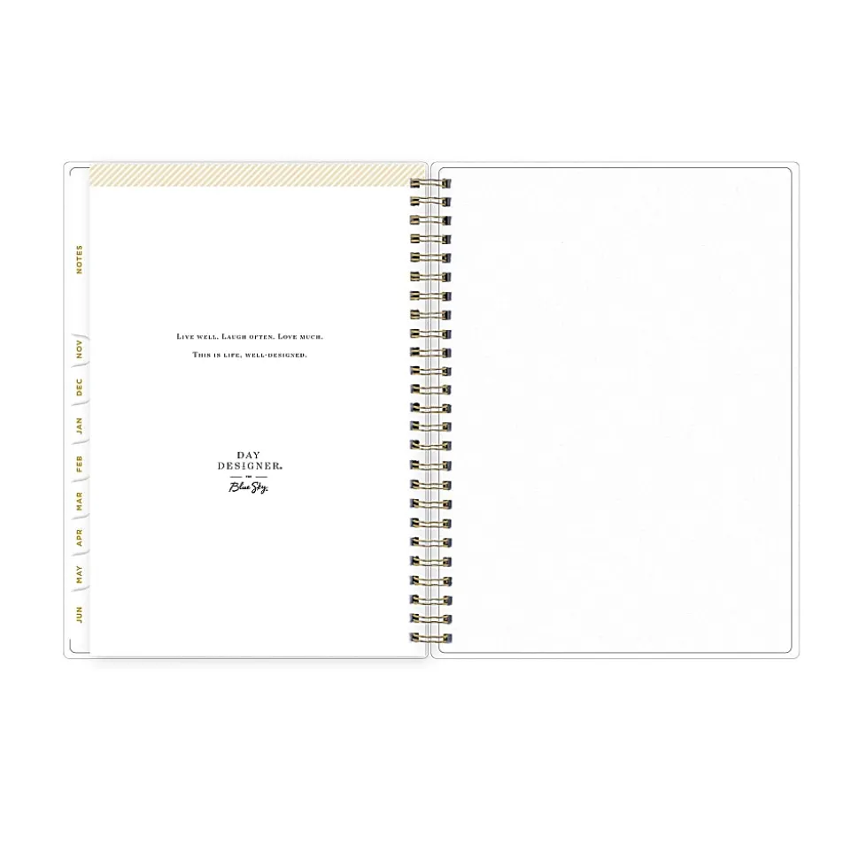 Planner Notes DD Climbing Floral Mint 5.875x8.625 AY26–27