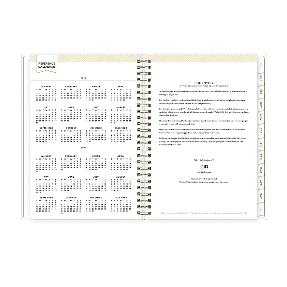 Planner Notes DD Climbing Floral Mint 5.875x8.625 AY26–27