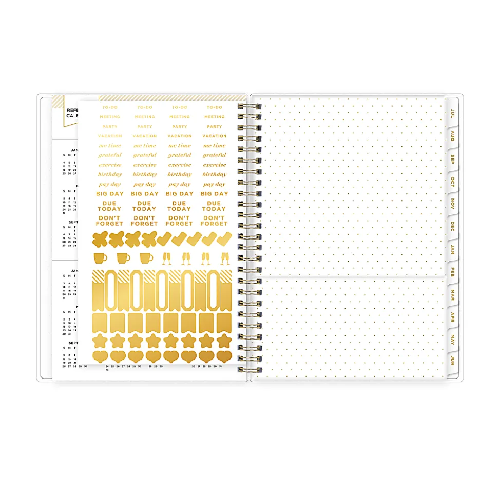 Planner Notes DD Climbing Floral Mint 5.875x8.625 AY26–27