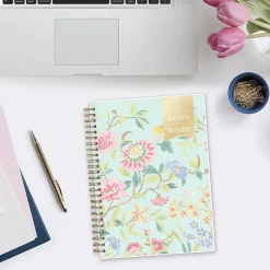 Planner Notes DD Climbing Floral Mint 5.875x8.625 AY26–27