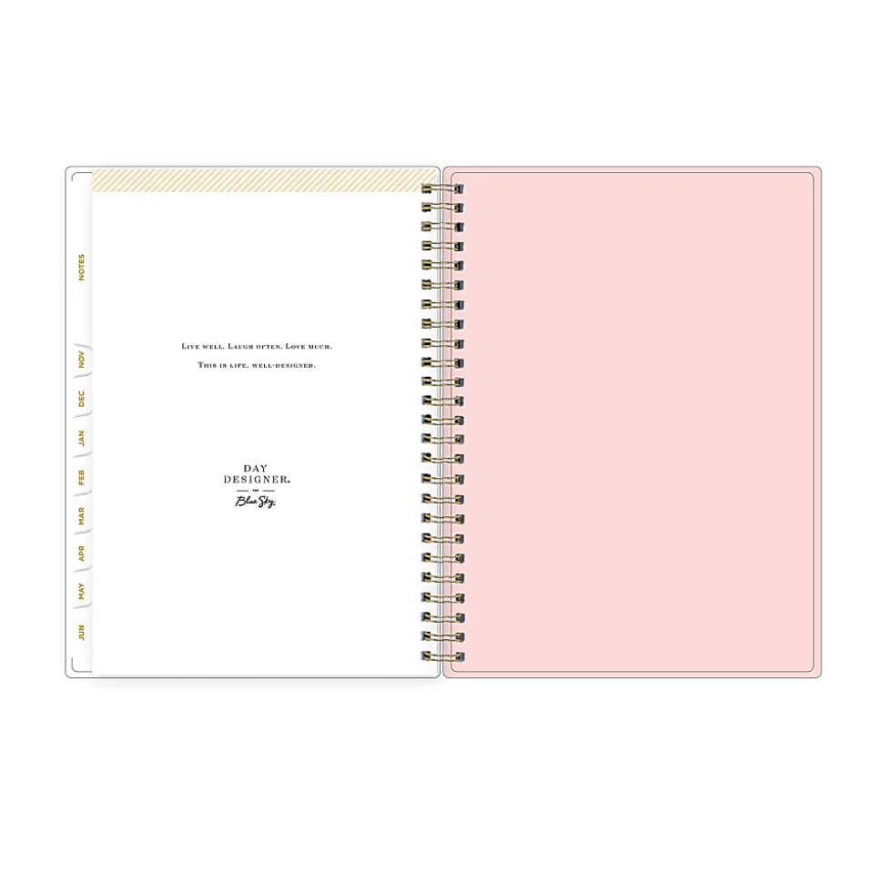 Planner Notes DD Palmetto Blush PP 5.875x8.625 AY26–27