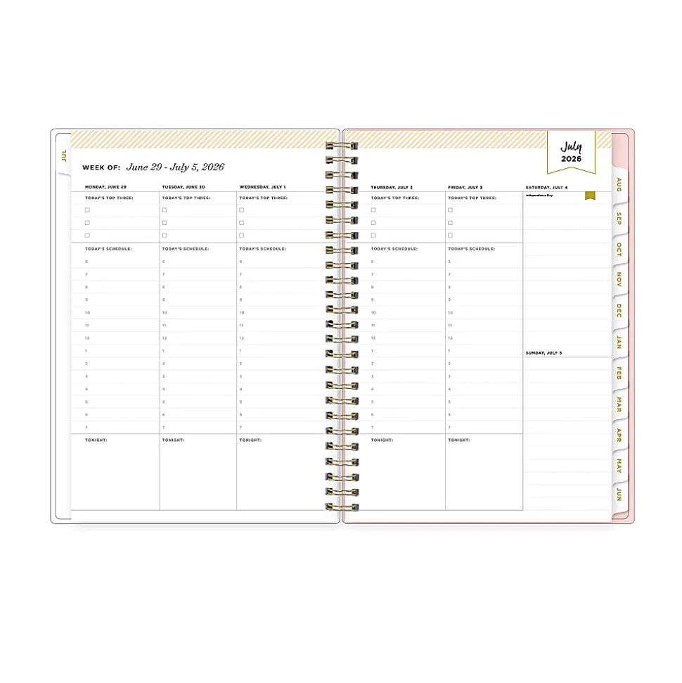 Planner Notes DD Palmetto Blush PP 5.875x8.625 AY26–27