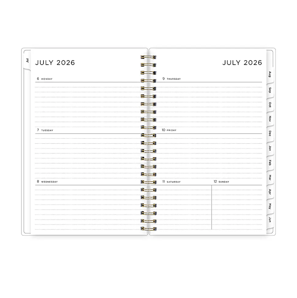 Planning Calendar AG Multi Color Smoke PP 5x8 AY26–27