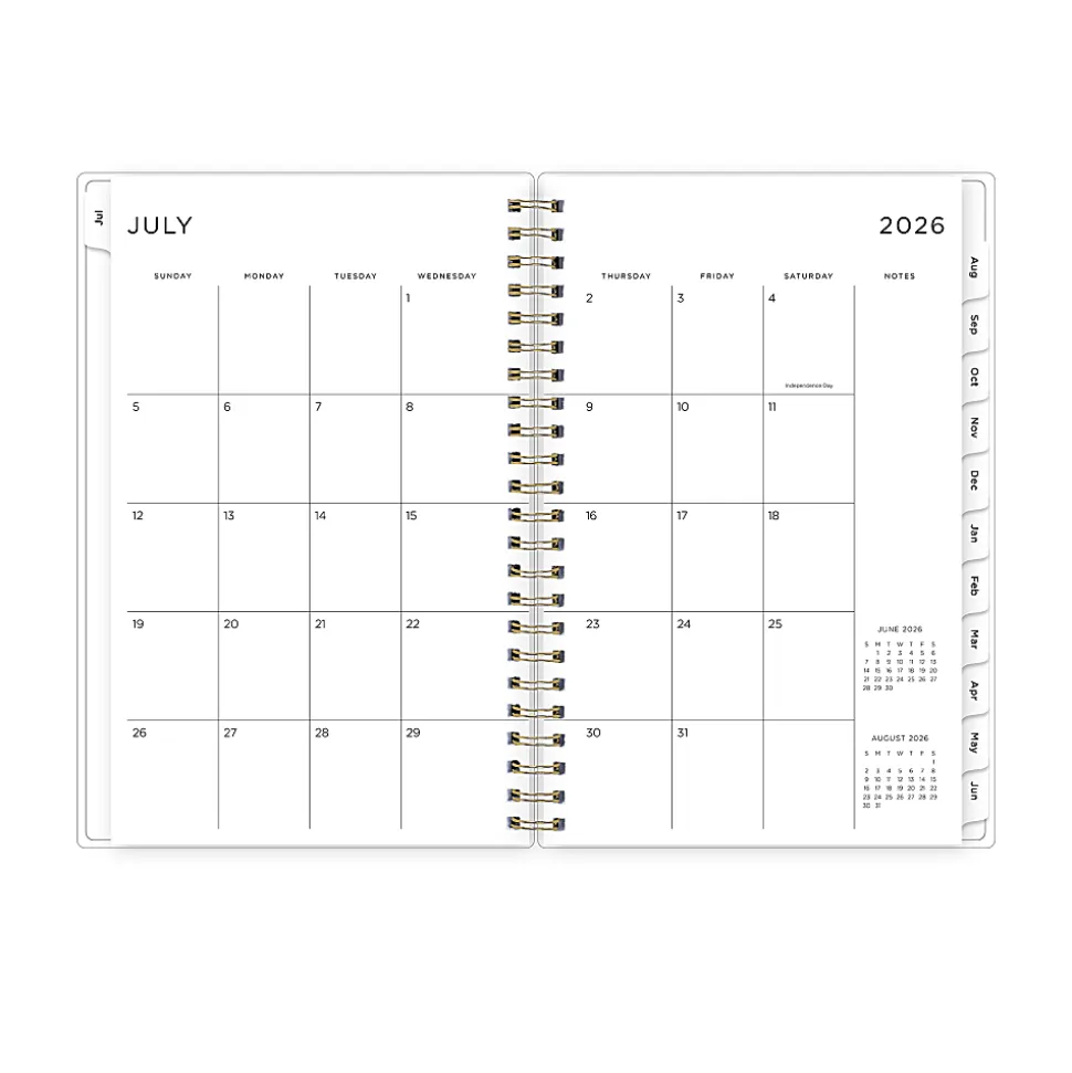 Planning Calendar AG Multi Color Smoke PP 5x8 AY26–27