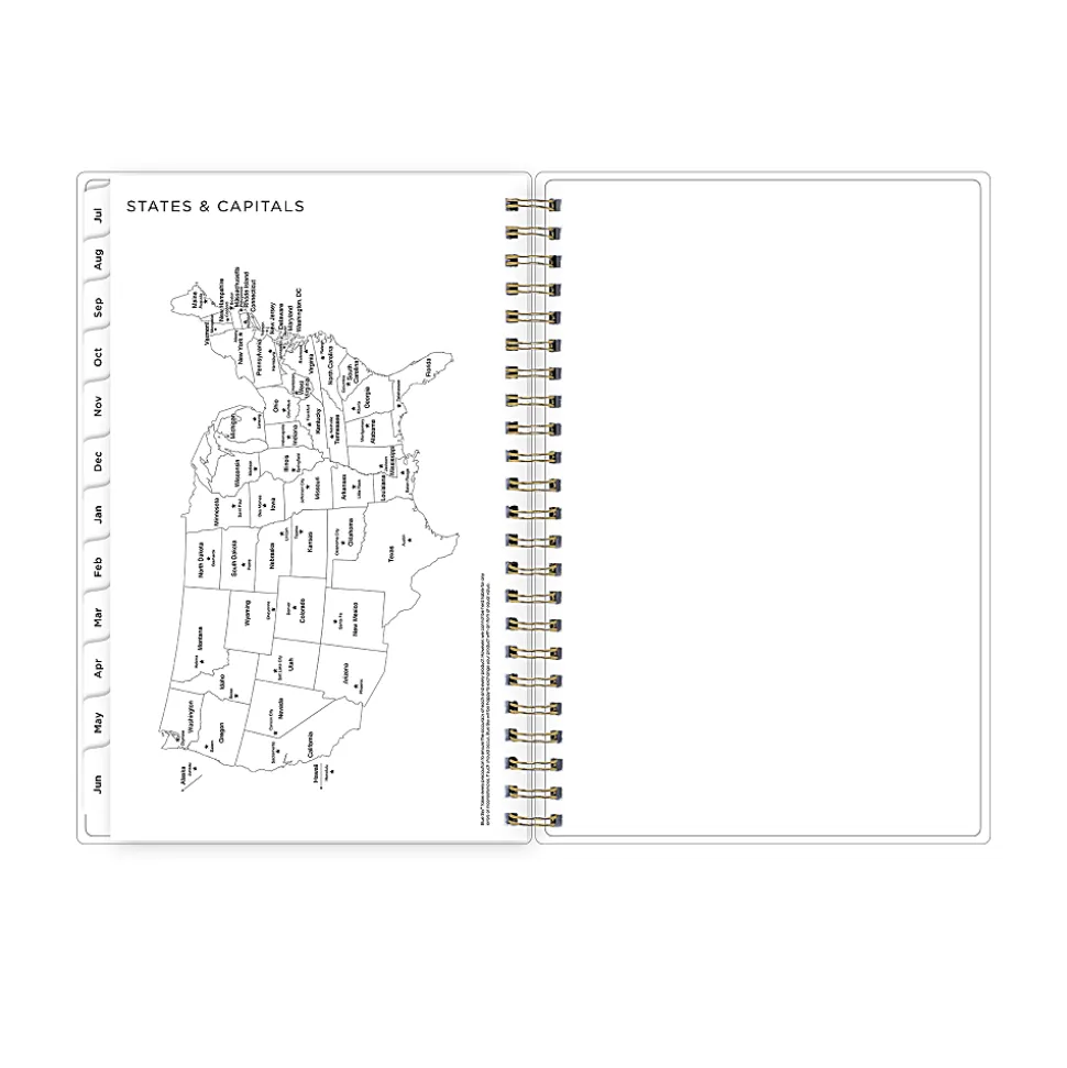 Planning Calendar AG Multi Color Smoke PP 5x8 AY26–27