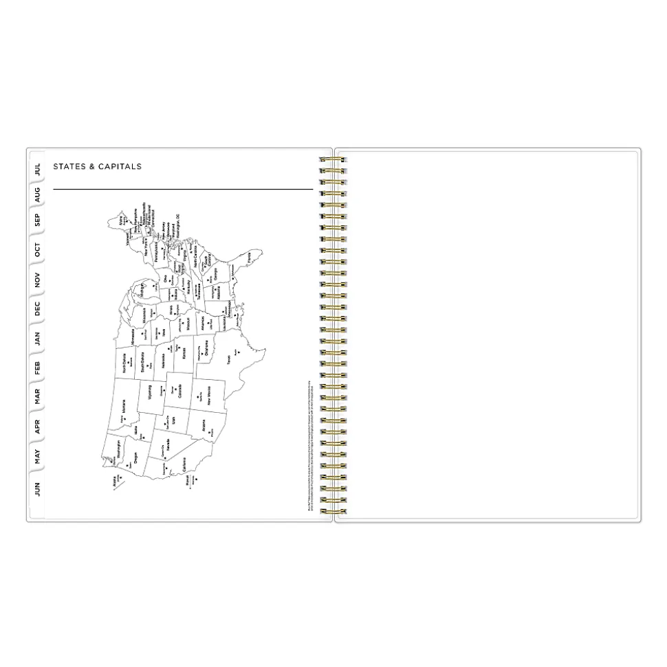 Planning Calendar AG Multi Color Smoke PP 8.5x11 AY26–27