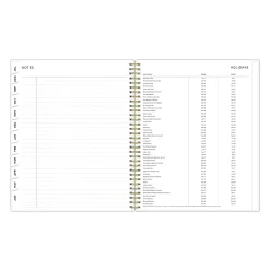 Planning Calendar AG Multi Color Smoke PP 8.5x11 AY26–27