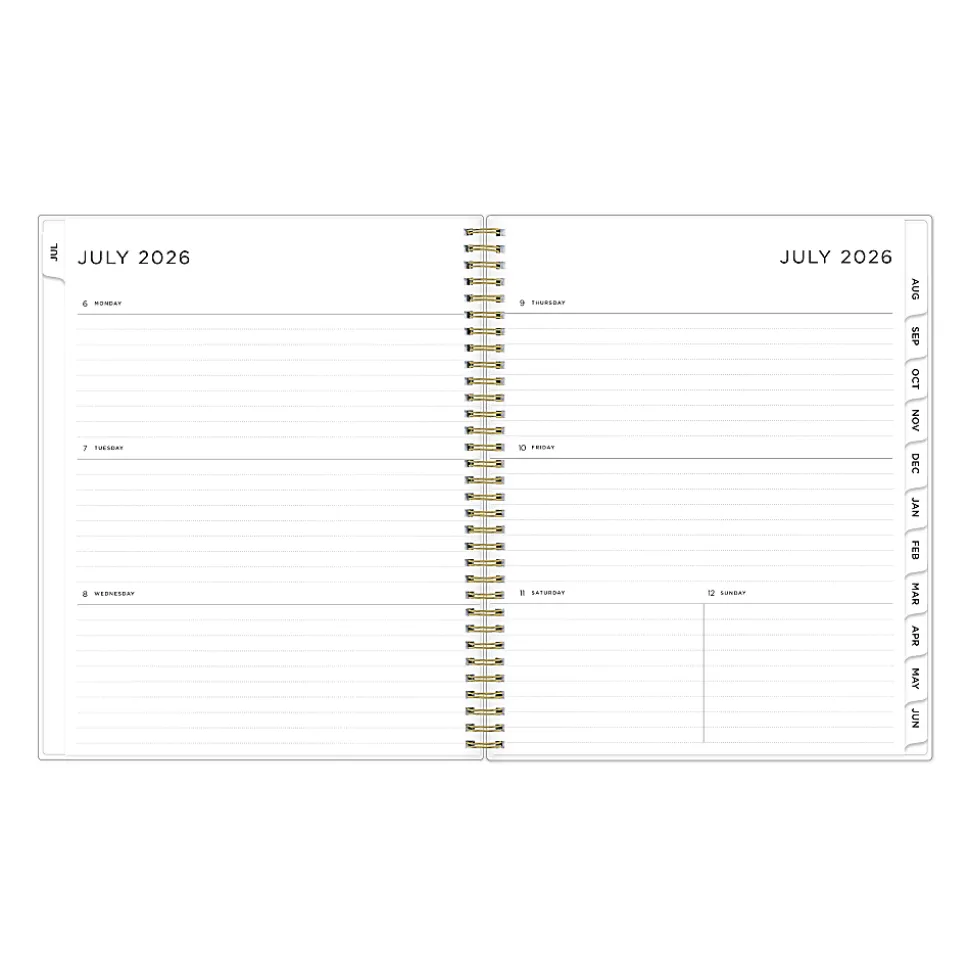 Planning Calendar AG Multi Color Smoke PP 8.5x11 AY26–27