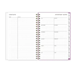 Planning Calendar AG Smoke Purple Frosted PP 5x8 AY26–27