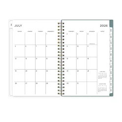 Planning Calendar AG Splatter Dot Jade PP 5x8 AY26–27 W/M
