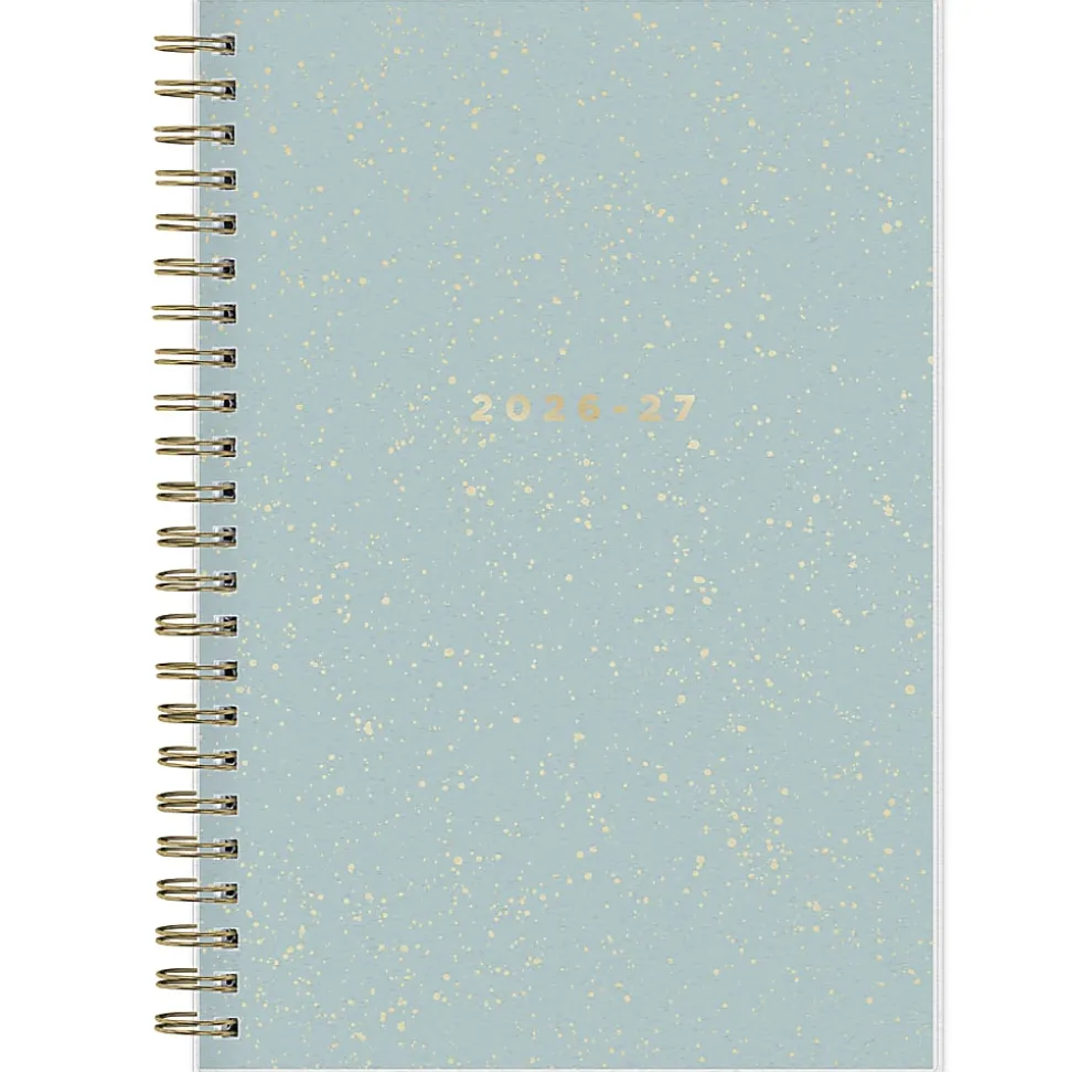 Planning Calendar AG Splatter Dot Jade PP 5x8 AY26–27 W/M