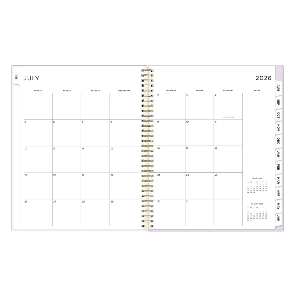 Planning Calendar AG Squiggle Stripe Neutral PP 8.5x11 AY26–27
