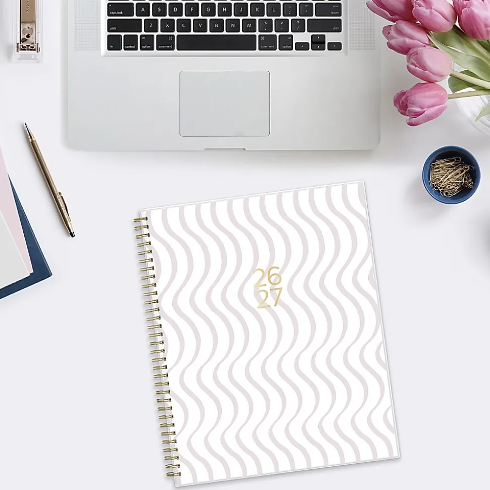 Planning Calendar AG Squiggle Stripe Neutral PP 8.5x11 AY26–27